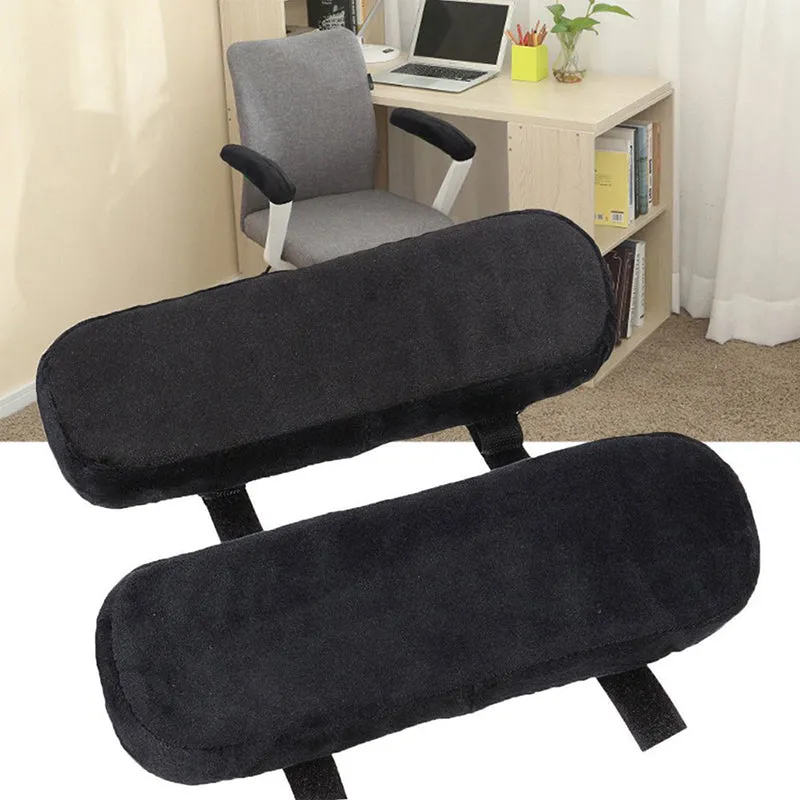 1pc Armrest Pads Covers Foam Elbow Pillow Forearm Pressure Relief Arm Rest Cover For Office Chairs Wheelchair Comfy Chair