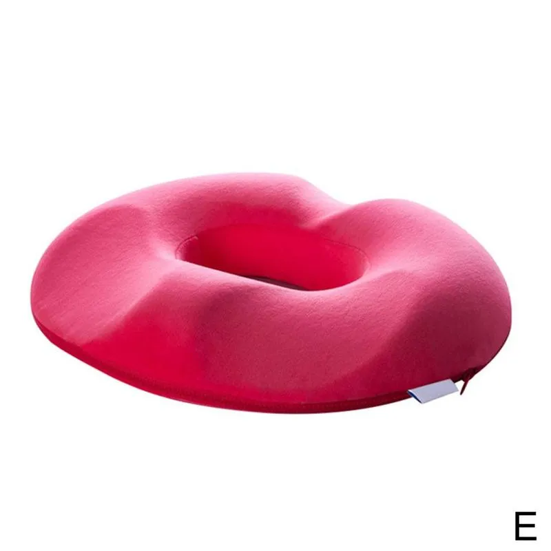 1PCS Donut Pillow Hemorrhoid Seat Cushion Tailbone Coccyx Orthopedic Medical Seat Prostate Chair for Memory Foam