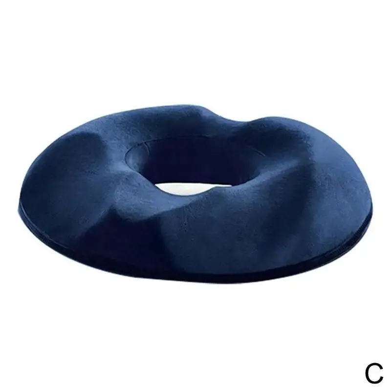 1PCS Donut Pillow Hemorrhoid Seat Cushion Tailbone Coccyx Orthopedic Medical Seat Prostate Chair for Memory Foam