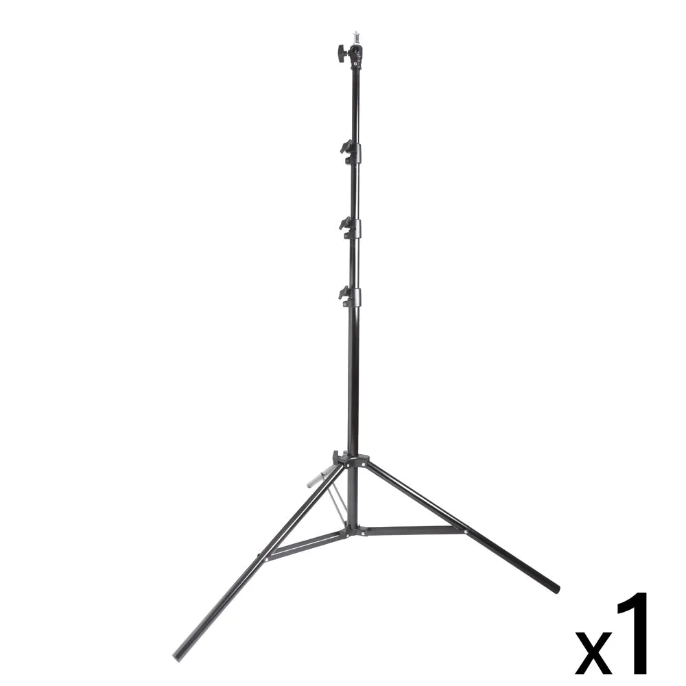 240cm Air Cushioned Studio Light Stand 4 Spigot Mount