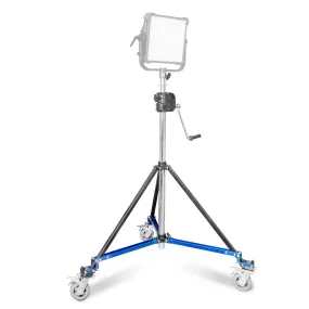 280cm Heavy-Duty Single-Riser Geared Junior Pin Wind-up Stand