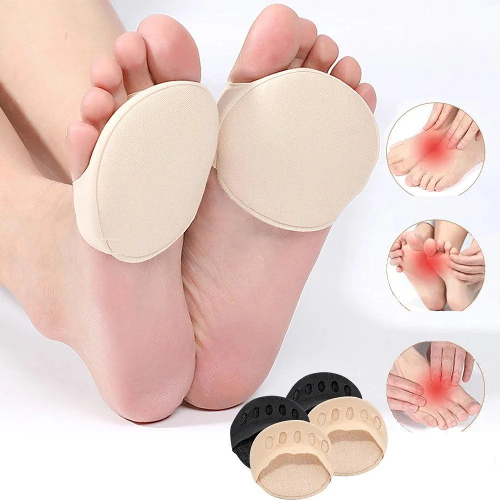 5-Toe Forefoot Pads: Stylish Pain-Relief Insoles for Women's High Heels