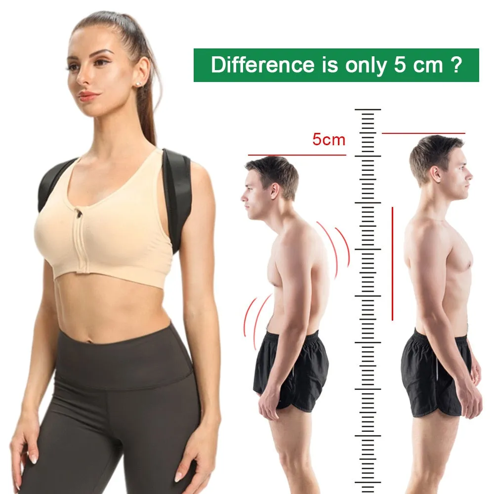 Adjustable Back Shoulder Posture Corrector Belt Clavicle Spine Support Reshape your Body