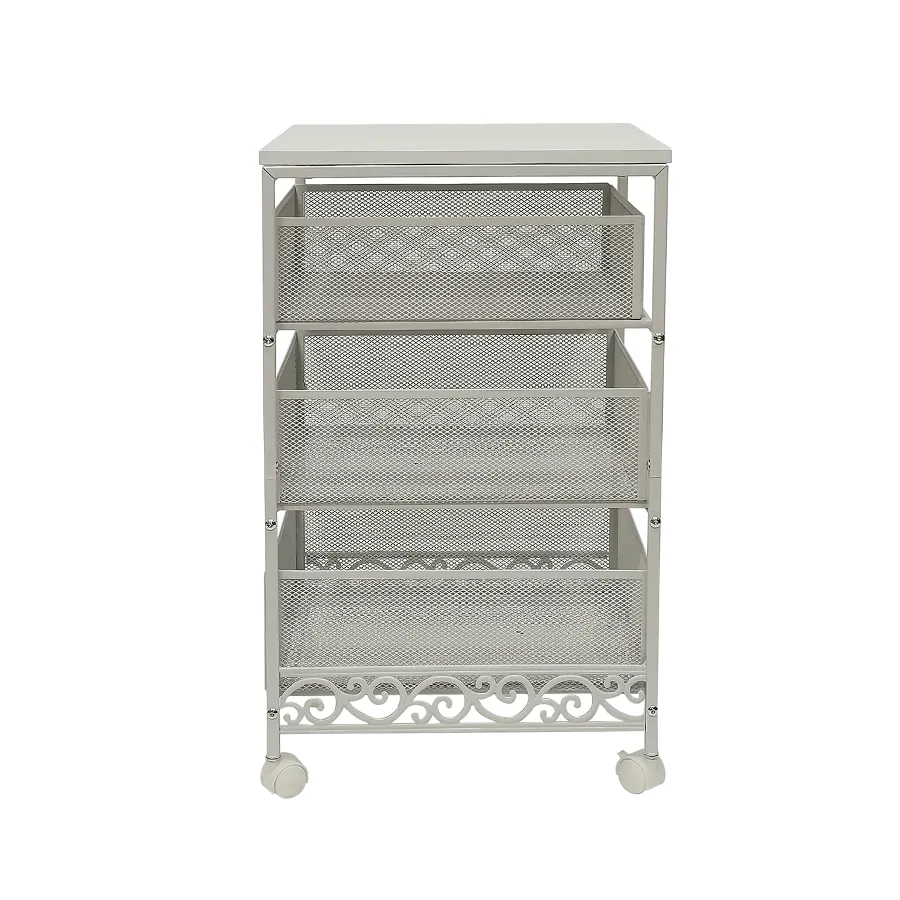 Agata Metal Mesh Trolley