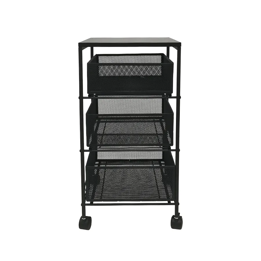 Agata Metal Mesh Trolley