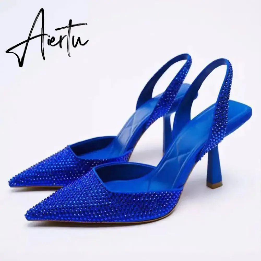 Aiertu  Women High Heel Fashion New Sandals Party Stiletto Women's Shoes Casual Sexy Sandals Ladies Shoes Footwear Zapatillas