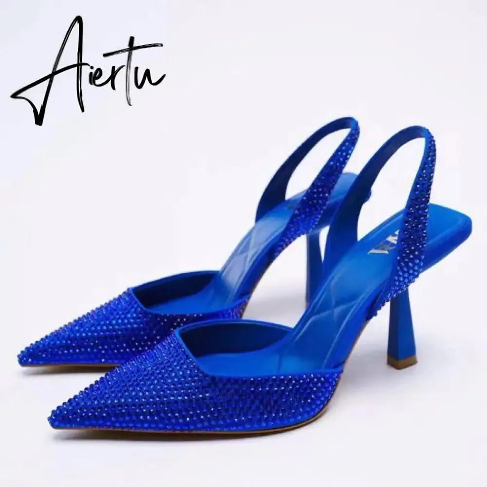 Aiertu  Women High Heel Fashion New Sandals Party Stiletto Women's Shoes Casual Sexy Sandals Ladies Shoes Footwear Zapatillas