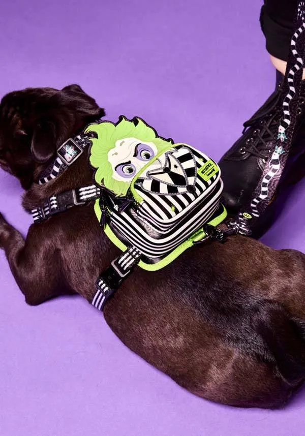 Beetlejuice: Mini Backpack | DOG HARNESS [LARGE]*