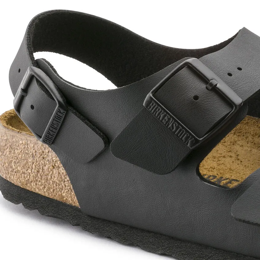 Birkenstock UNISEX Milano Birko-Flor (Black)