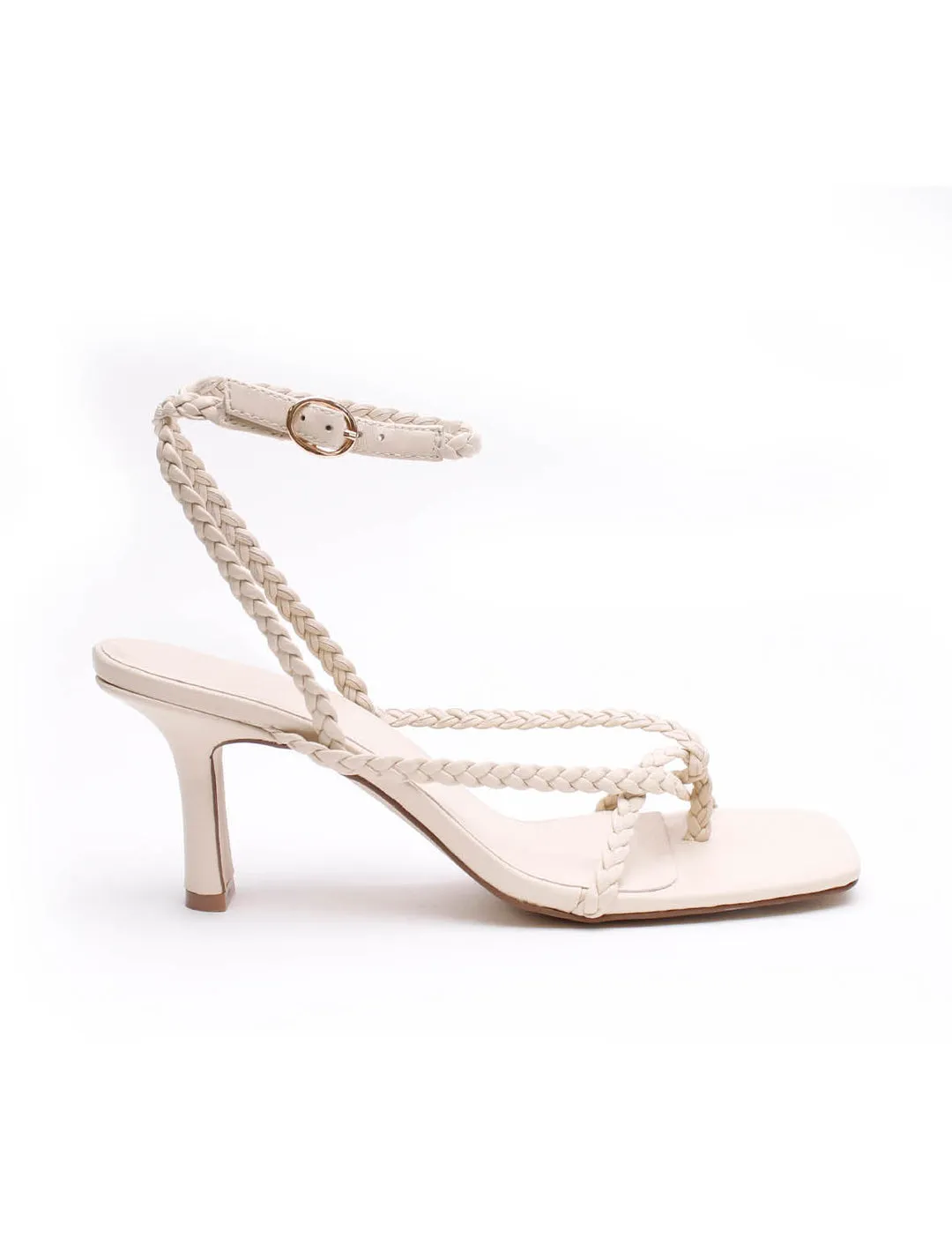 Braided Strap Heel