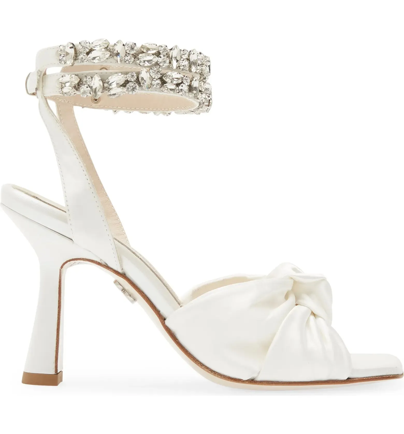 Callie Silk Satin Sandal