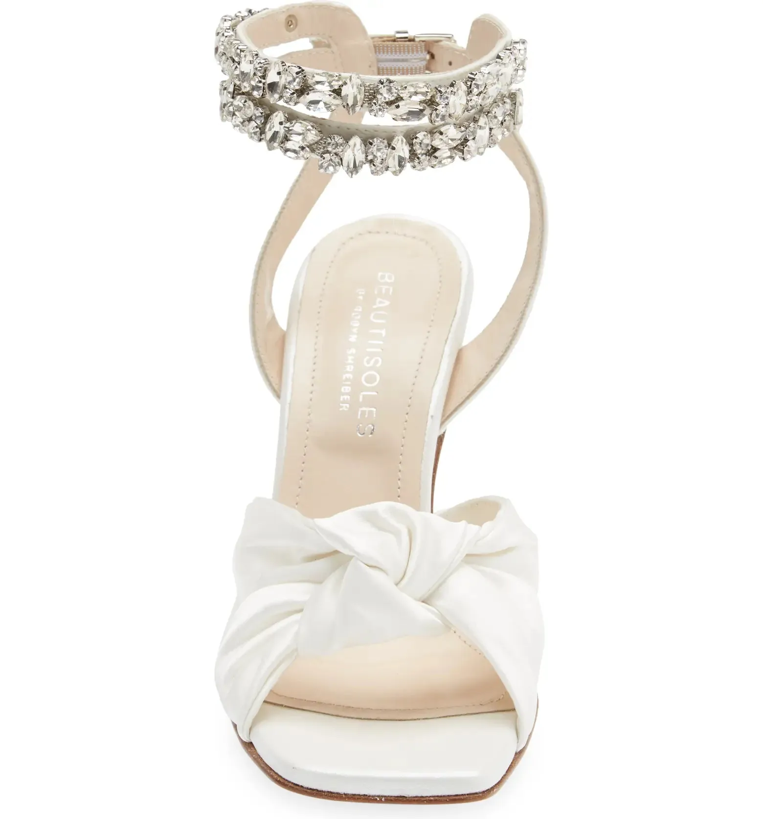 Callie Silk Satin Sandal