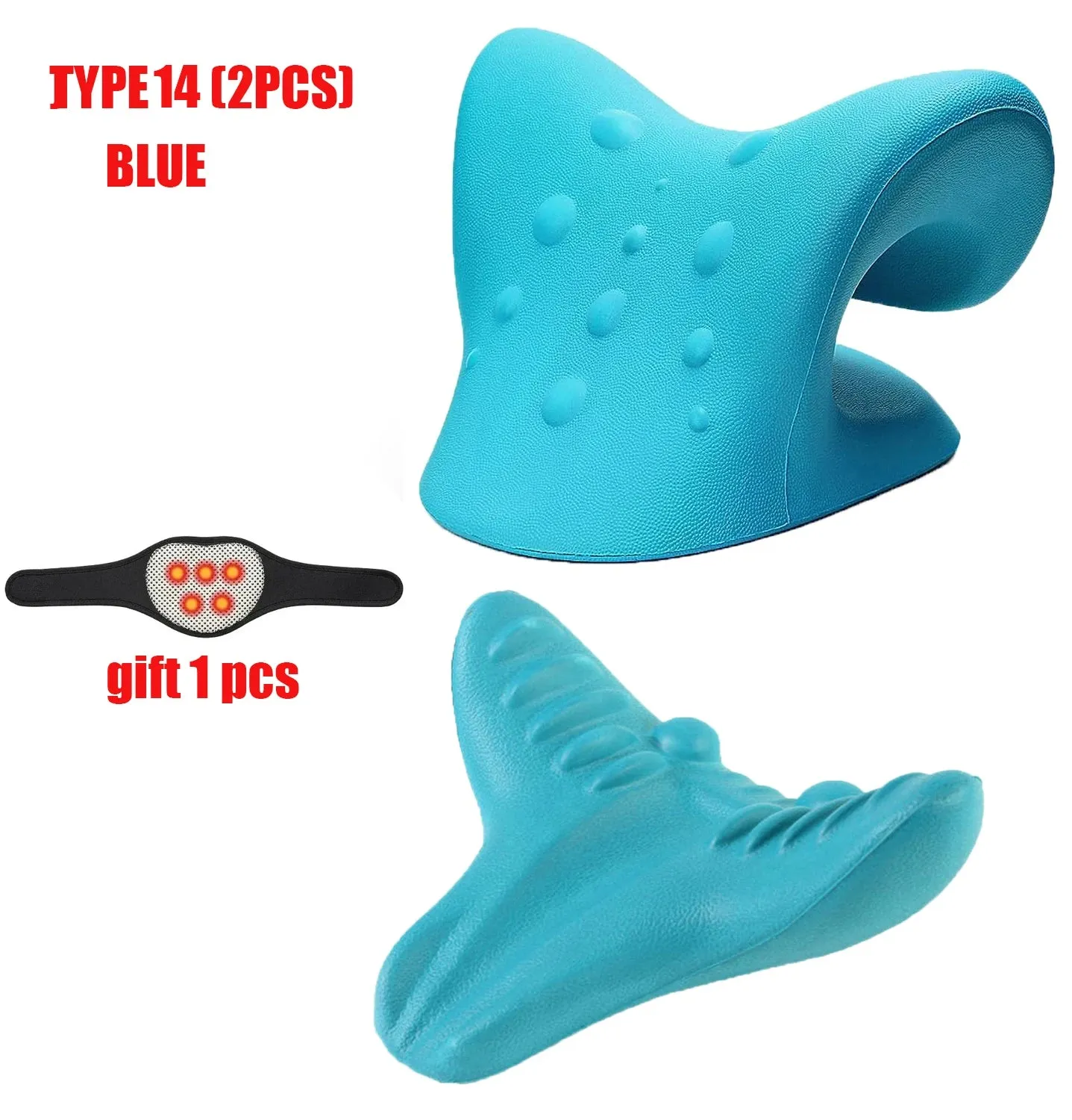 Cervical Spine Stretch Neck Shoulder Relaxer Cervical Muscle Relaxation Massage Pillow Spine Correction