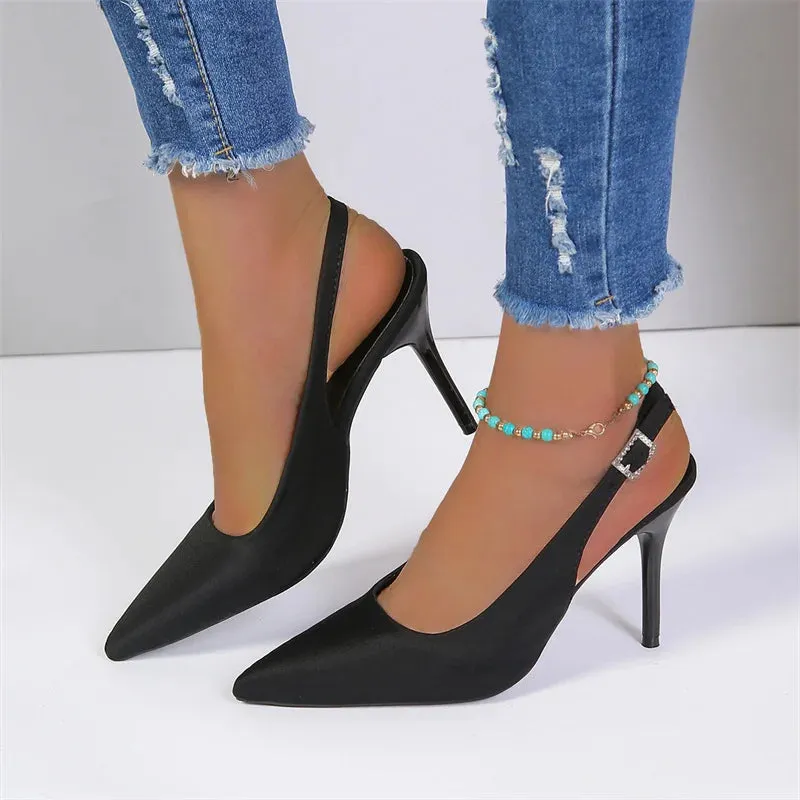 Comfortable Casual Pointed Toe High Heels Shoes - New Style