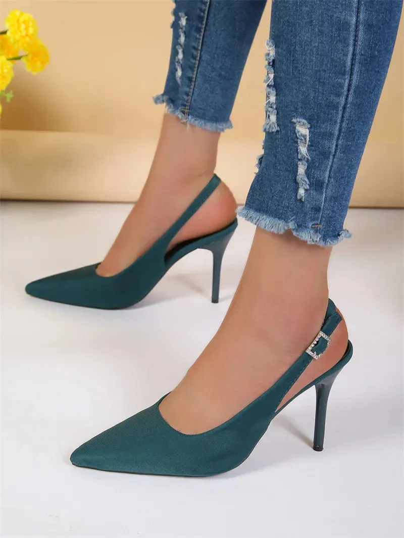 Comfortable Casual Pointed Toe High Heels Shoes - New Style