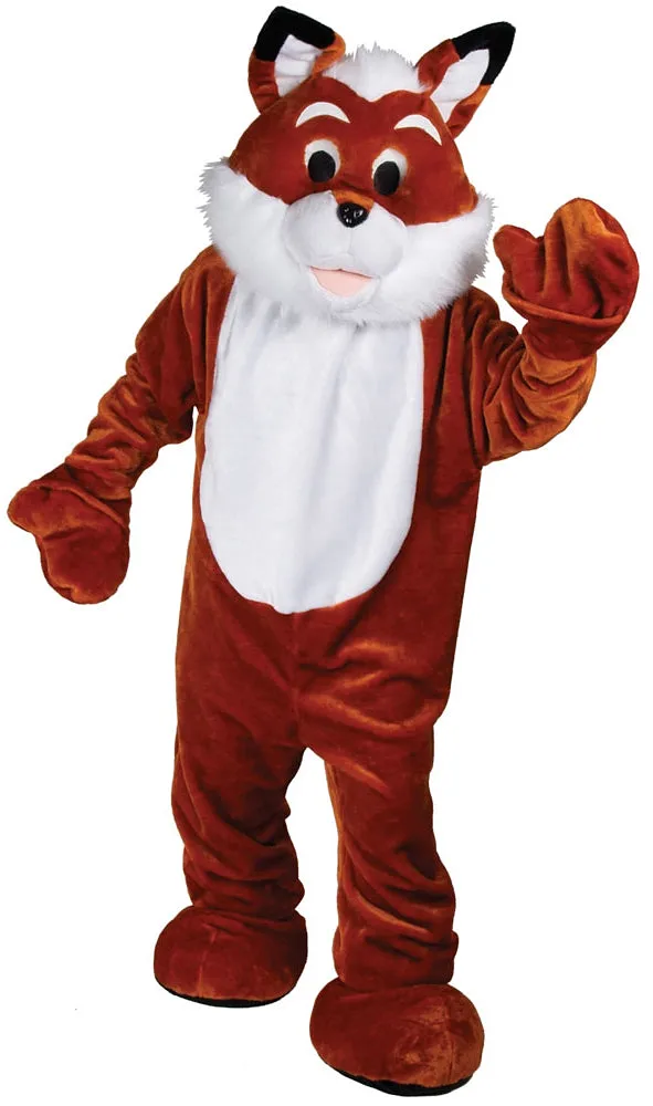 Deluxe Mascot Fantastic Fox Adult Fancy Dress Costume   Head