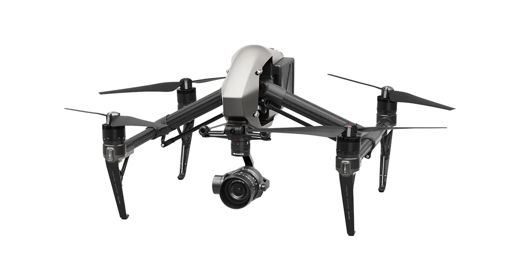 DJI Inspire 2 Advanced Combo with Zenmuse X5S Camera CinemaDNG and Apple ProRes