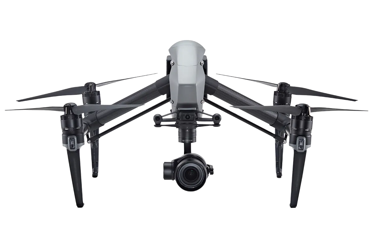 DJI Inspire 2 Advanced Combo with Zenmuse X5S Camera CinemaDNG and Apple ProRes