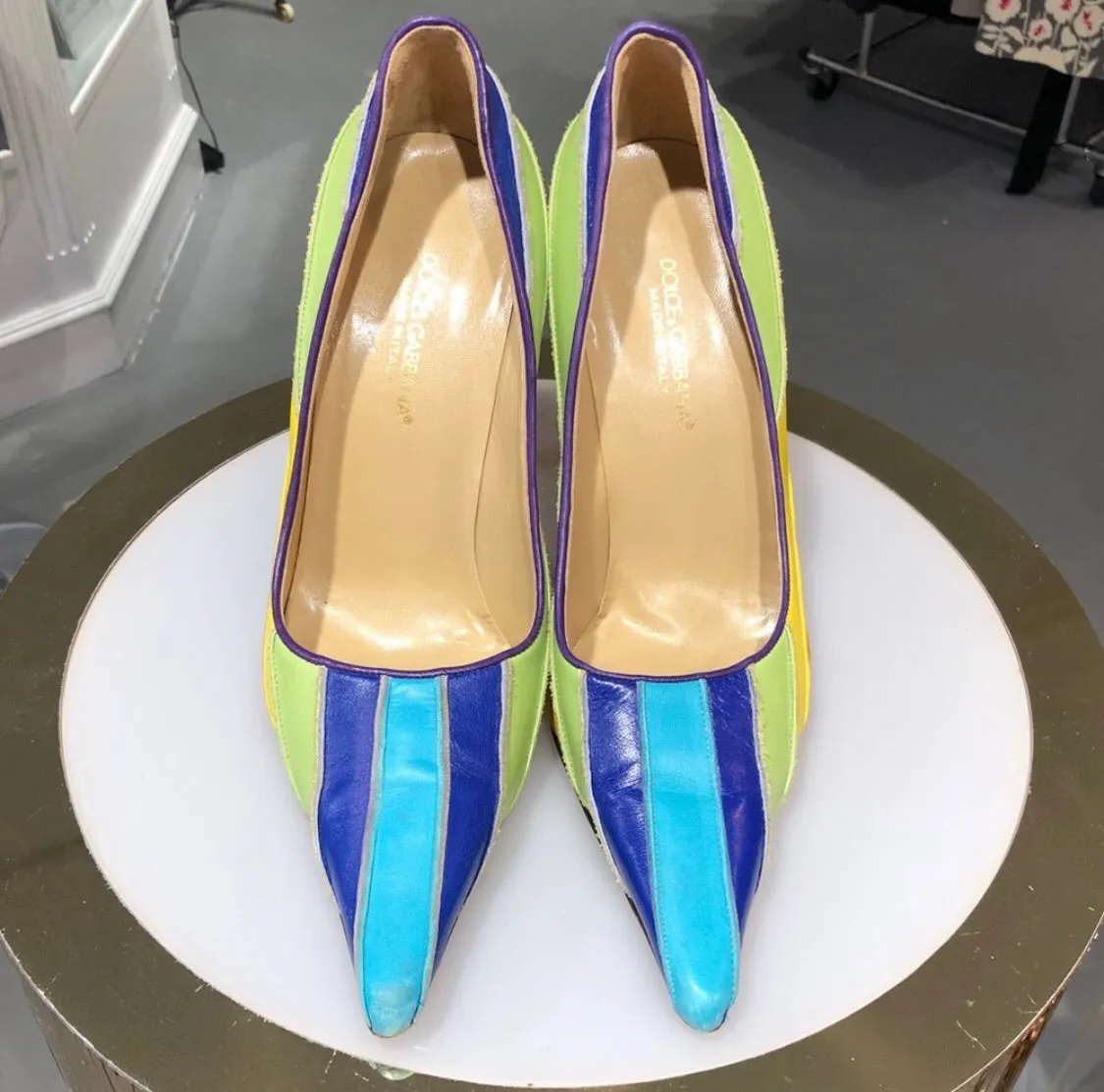 Dolce & Gabbana Rainbow Pumps