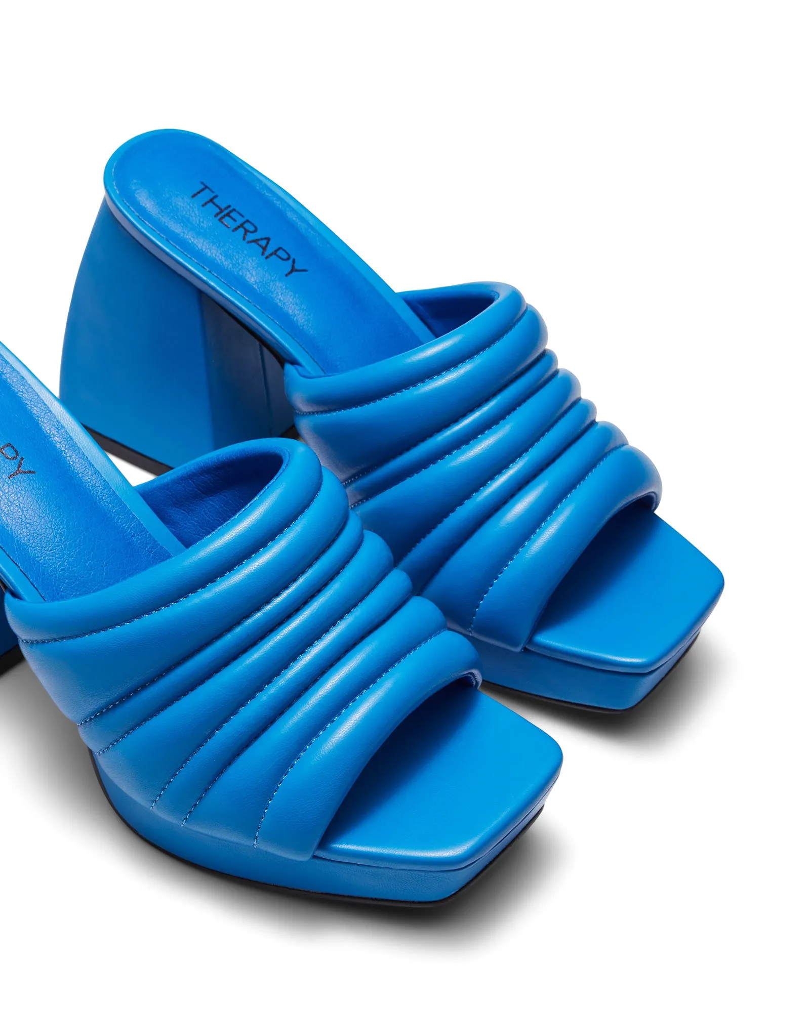 Euphoria Platform Heel Blue