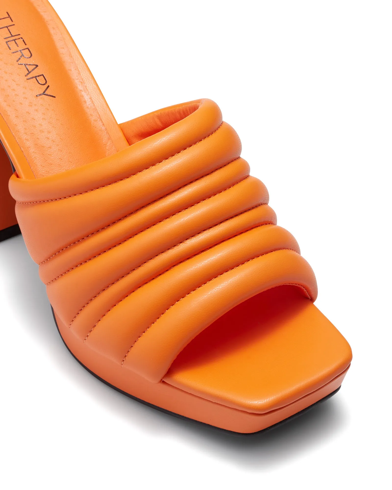 Euphoria Platform Heel Tangerine