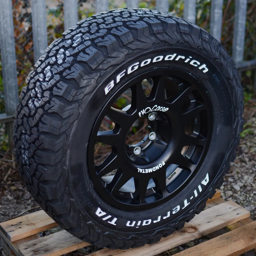 EVO Corse DakarZero 17" Wheel & Tyre Package for Toyota Hilux (2016 )