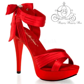 Fabulicious Cocktail-568 Red Satin, 5" Heel