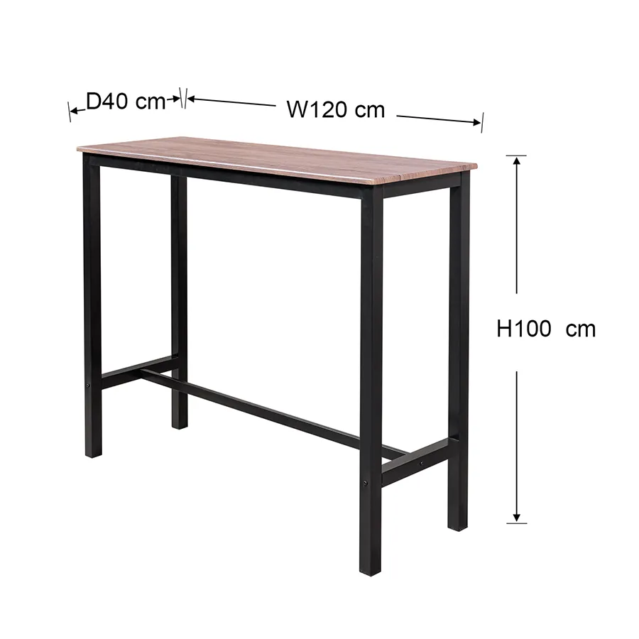 Premium Gerik Bar Height Table for Indoor/Outdoor Entertainment