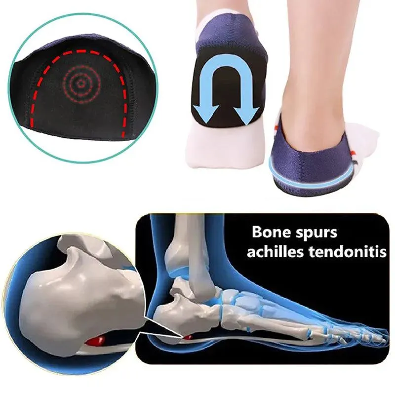 Heel Relief Gel: Ultimate Plantar Fasciitis & Cracked Heel Support