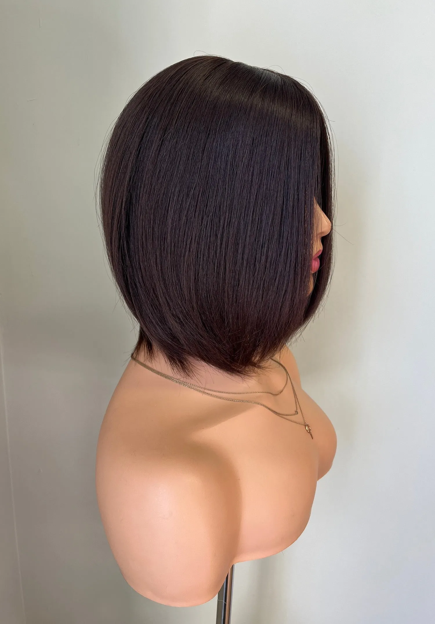 Her Hair My Head | JANEY | Super Flat topper | 7x7" base | Silk top | 12" length