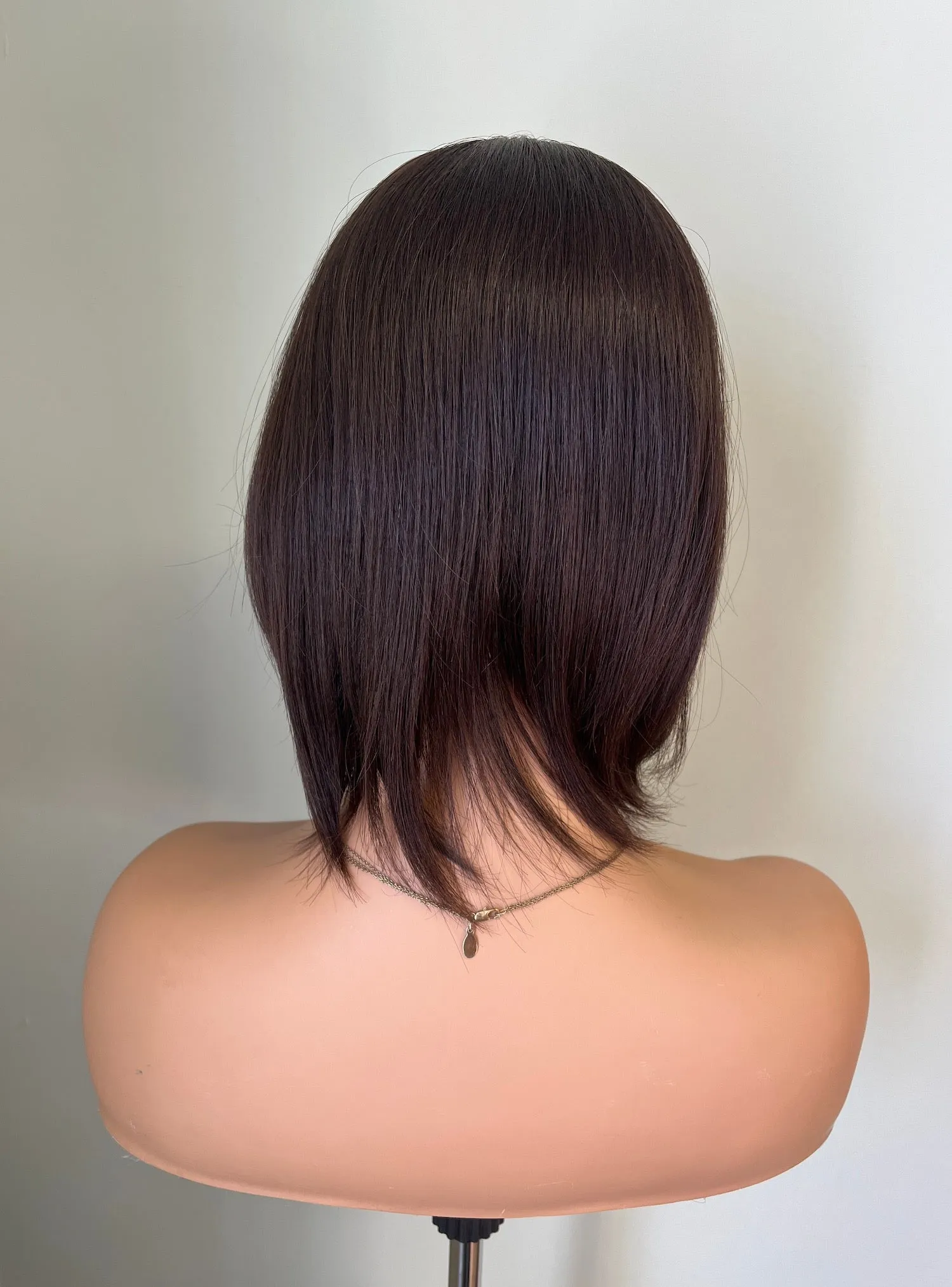 Her Hair My Head | JANEY | Super Flat topper | 7x7" base | Silk top | 12" length