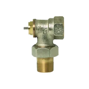 Honeywell V2040ESL25 Thermostatic Valve 1"  Angle Female Npt Inlet Male Np