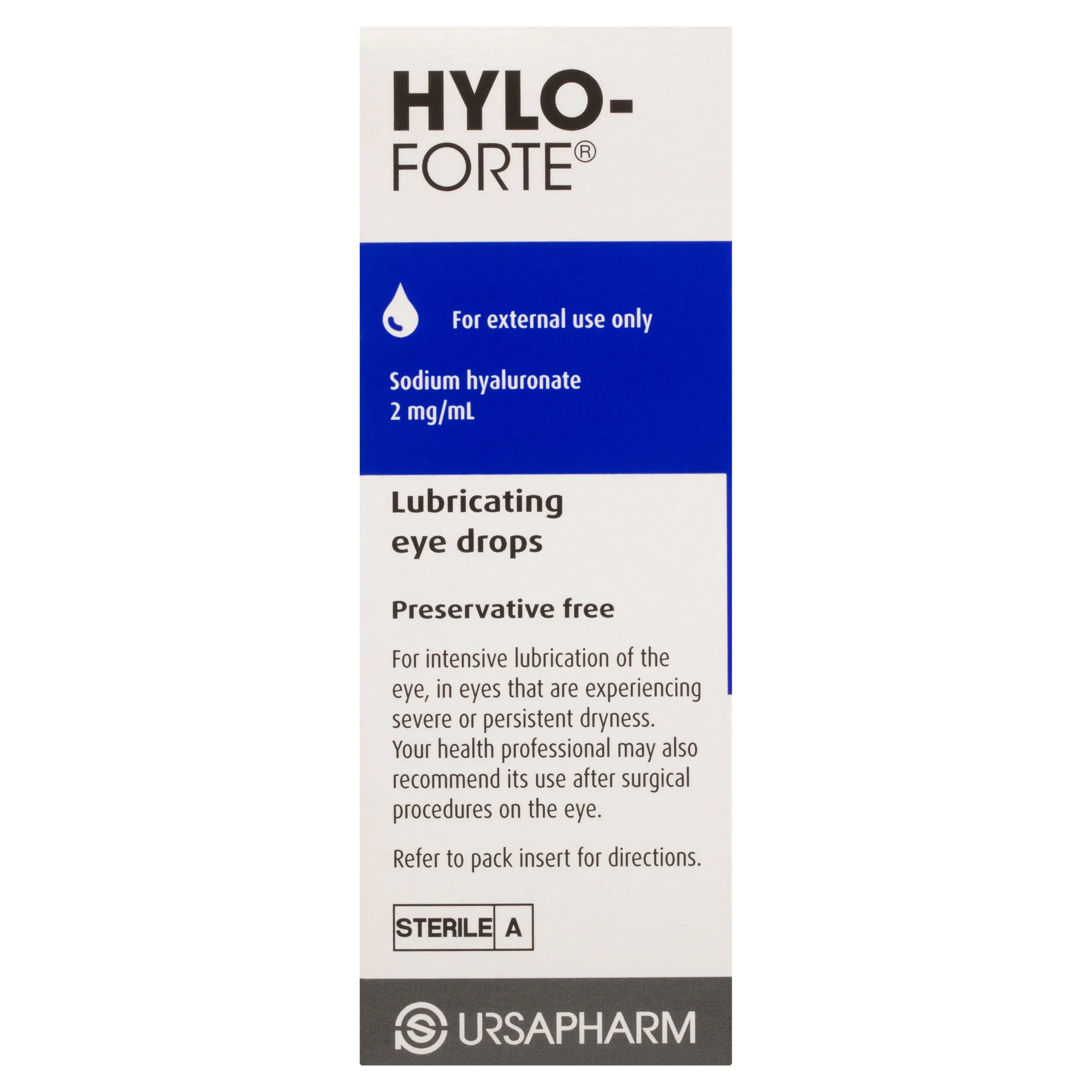 Hylo-Forte® Lubricating Eye Drops 10mL