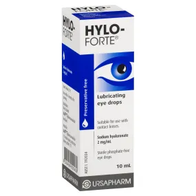 Hylo-Forte® Lubricating Eye Drops 10mL