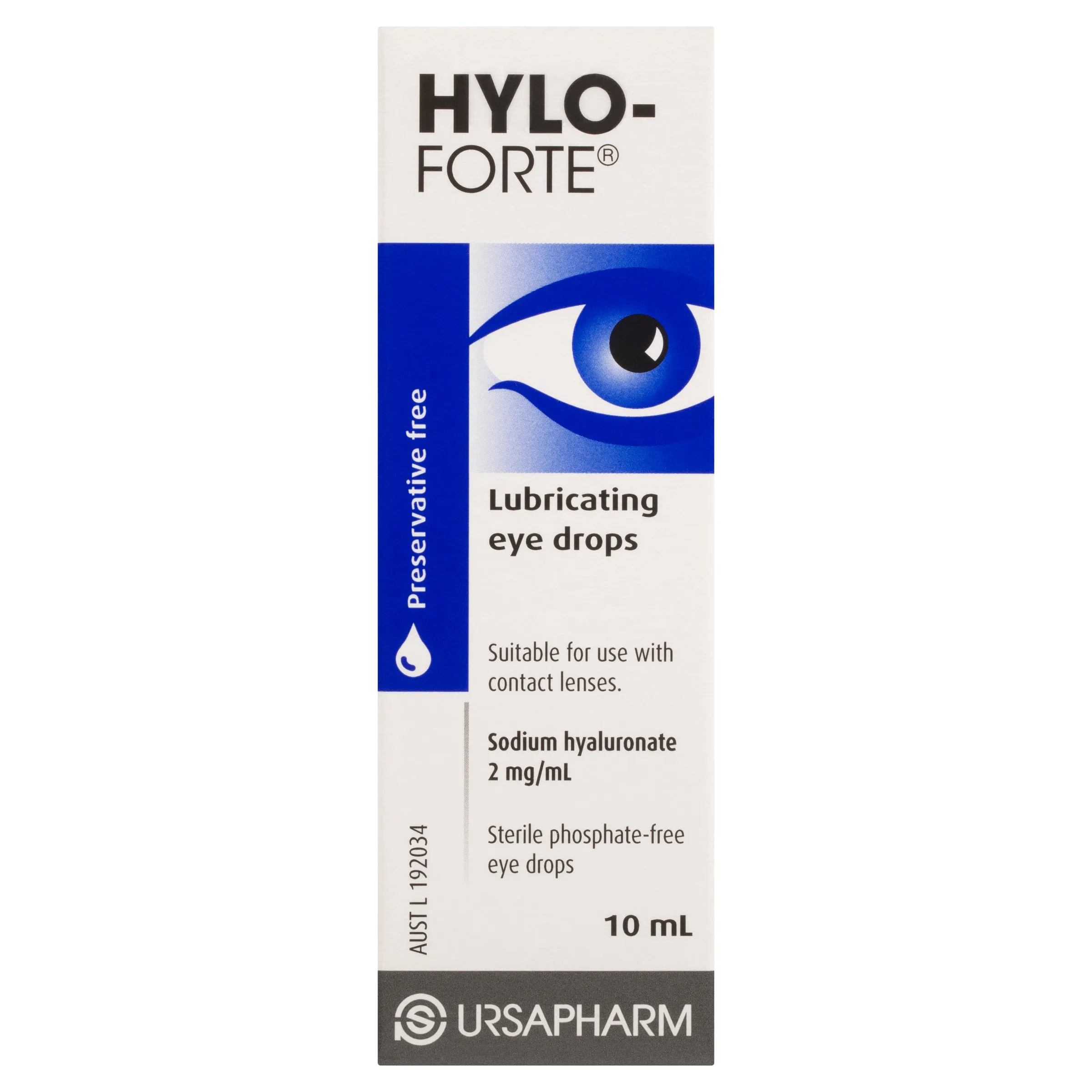 Hylo-Forte® Lubricating Eye Drops 10mL