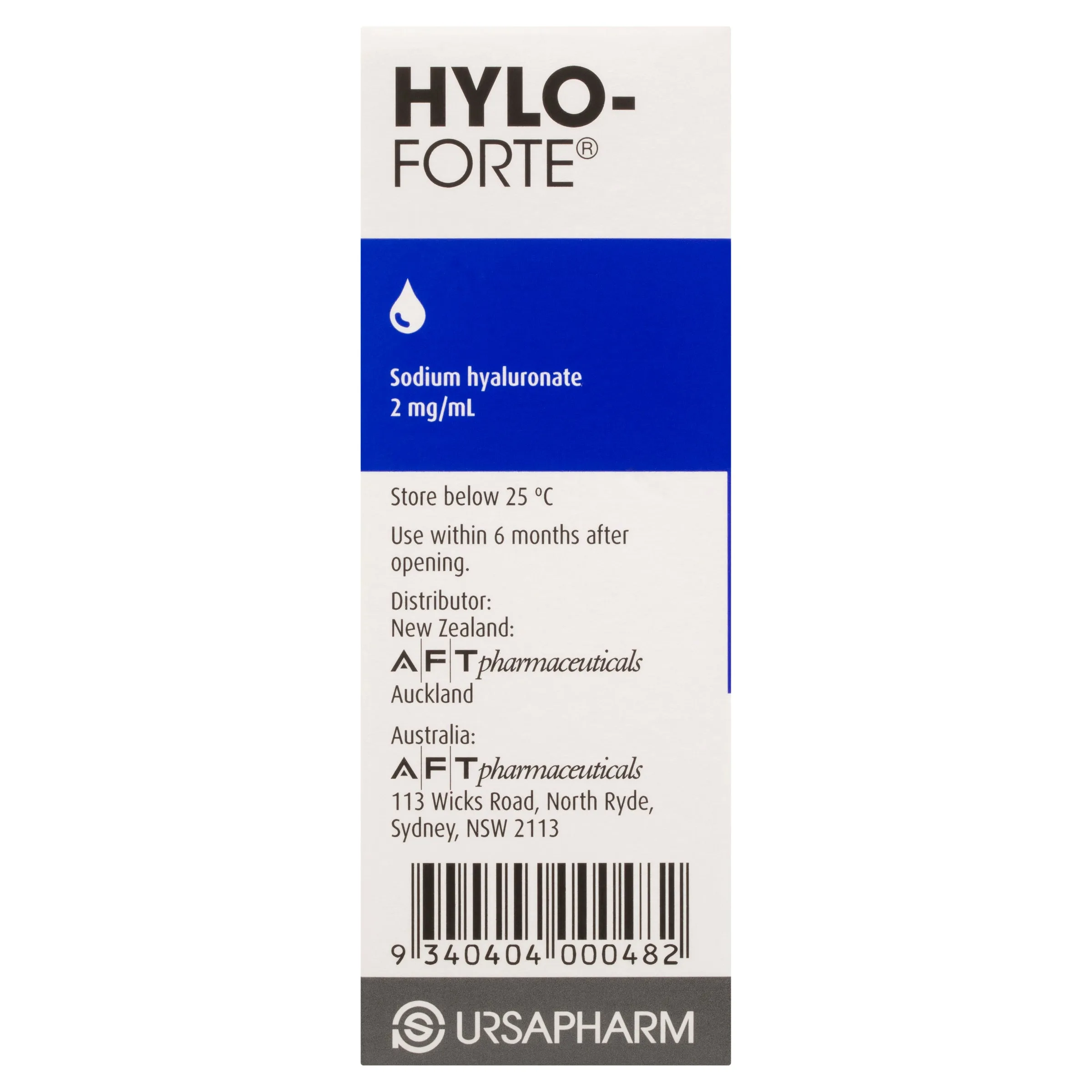 Hylo-Forte® Lubricating Eye Drops 10mL