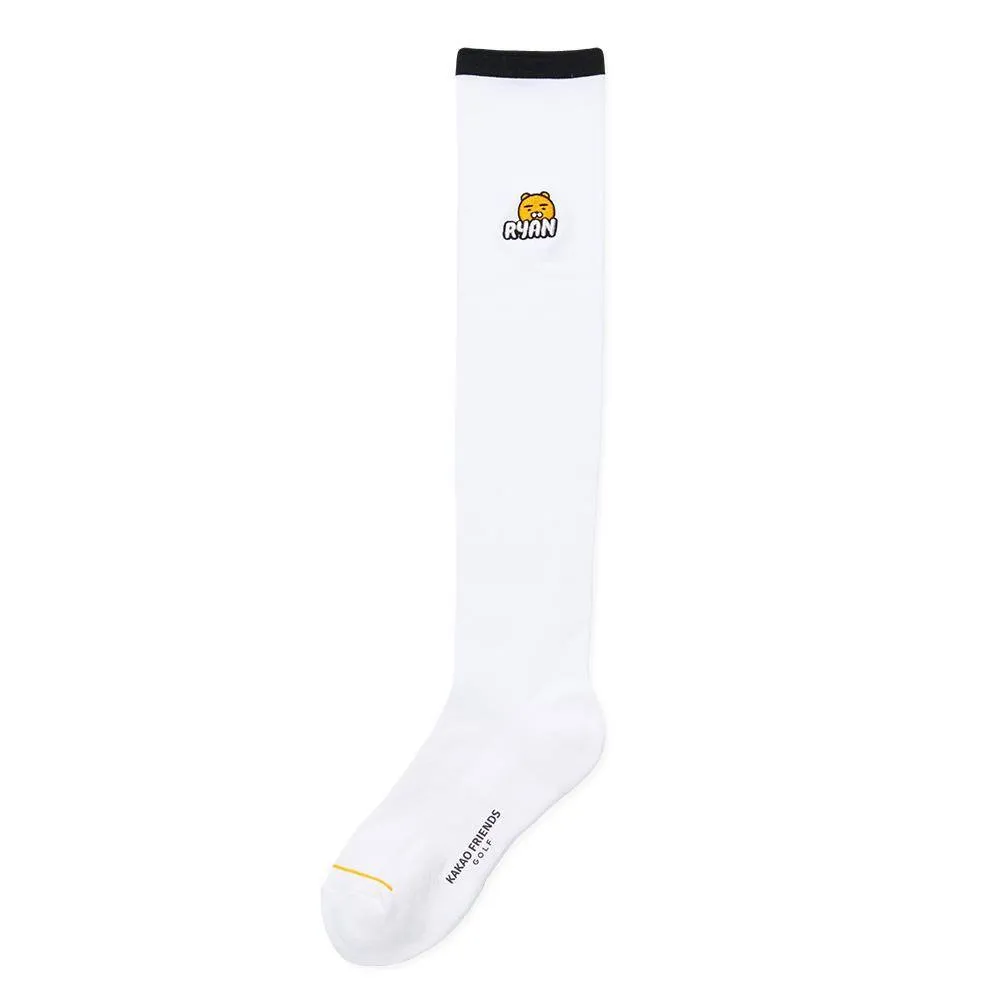 Kakao Friends Golf Let's Par Tee Cooling Over Knee Golf Socks 2024 Women