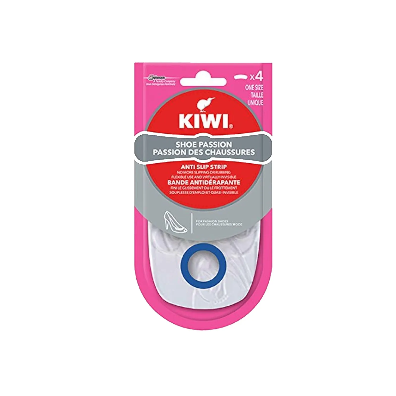 Kiwi Shoe Pass Anti-Slip Strip 4 Pack