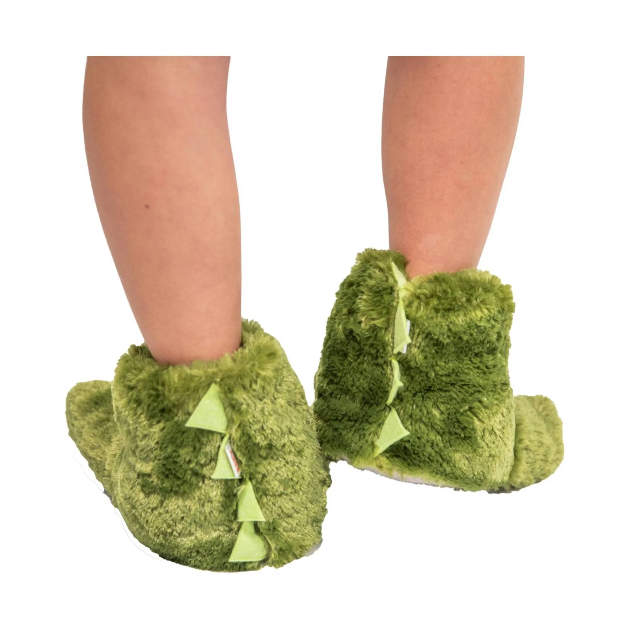 Lazy One Monster Paw Slippers - Green