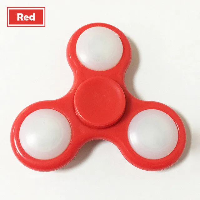 LED Light Finger Spinner with 7 colours