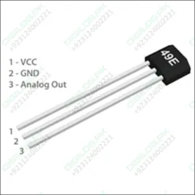 Linear Hall Effect Sensor 49e Oh49e Ss49e Hall Element In Pakistan