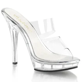 LIP-102 Clear, 5" Heels