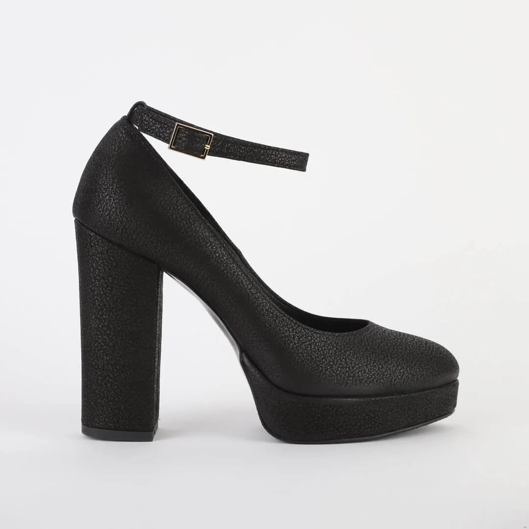 Meigo - Ankle Strap Platform