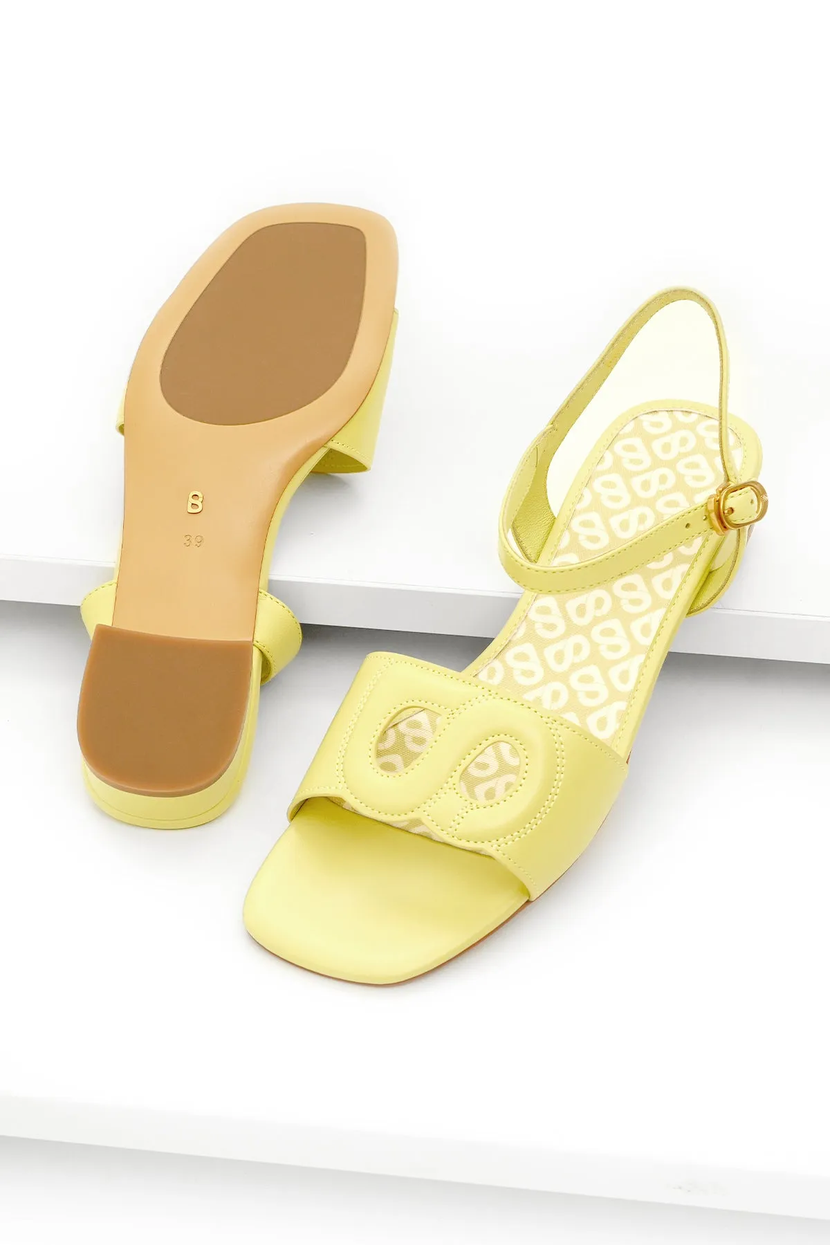 Nina Sandal - Yellow