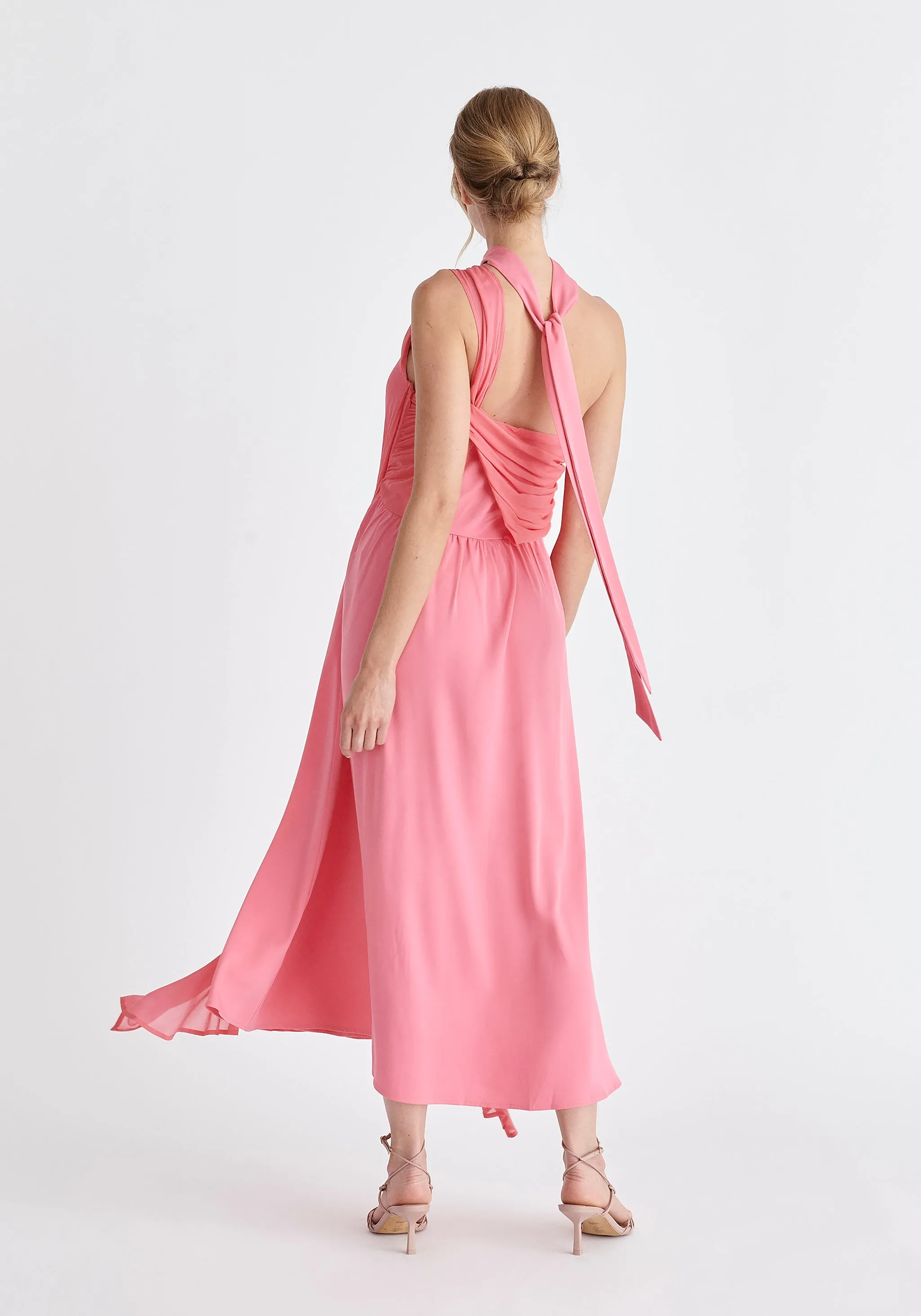 One Shoulder Flowy Dress