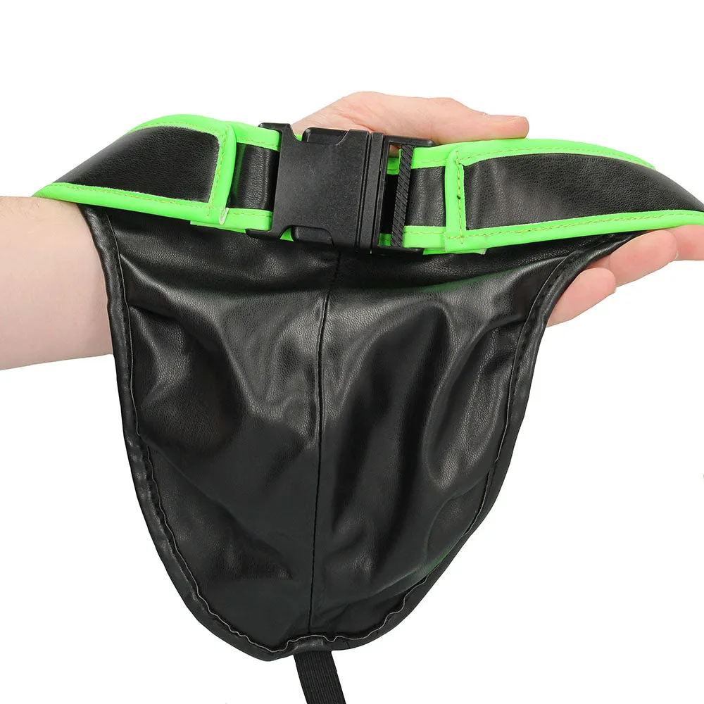 Ouch! Glow In The Dark Front Buckle Jock Strap /M