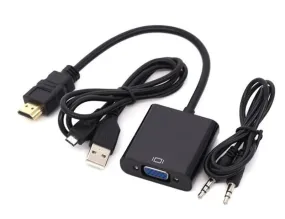 Pi ® (PiPlus®) 1080P HDMI to VGA Adapter Converter