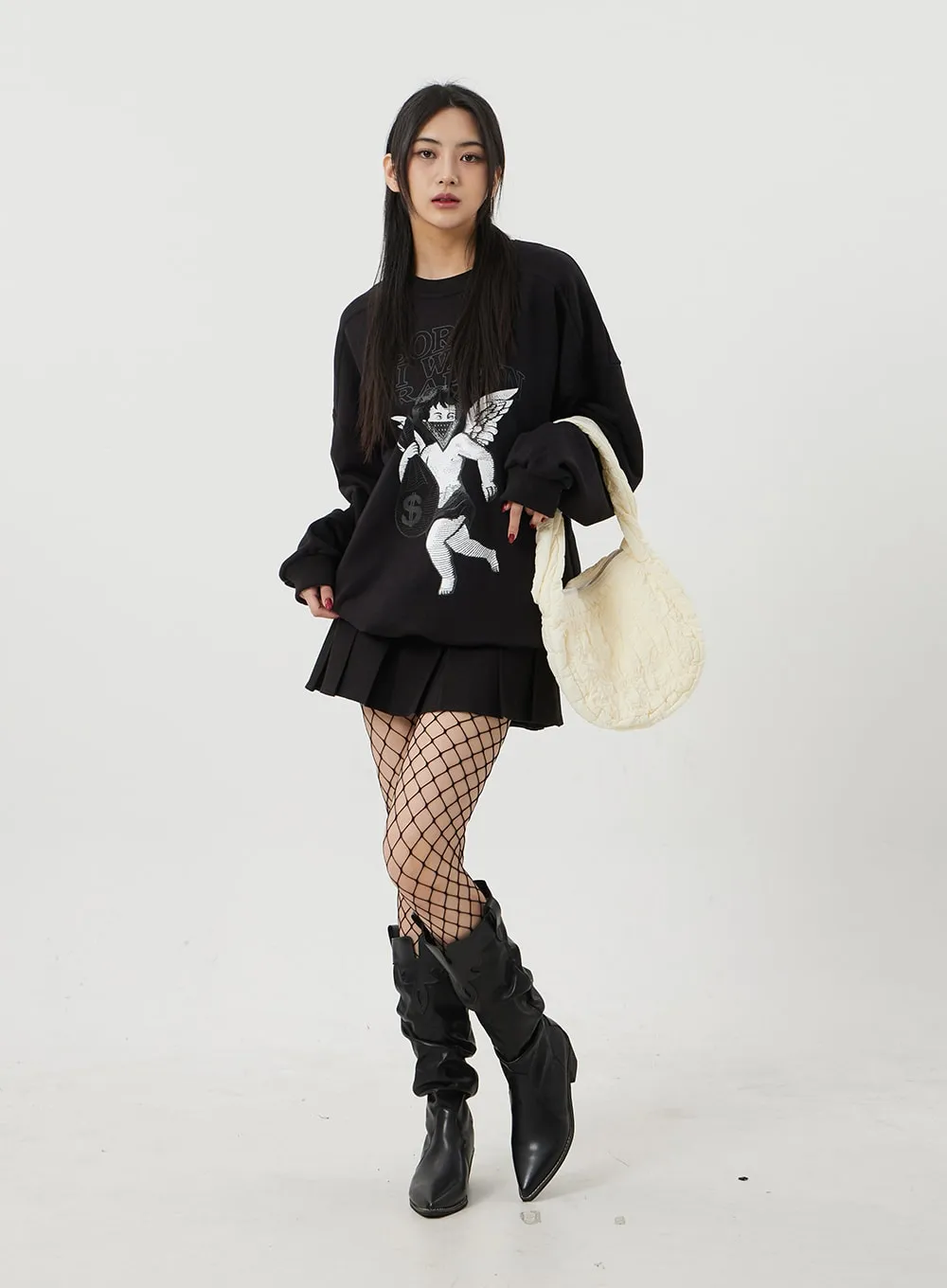 Pointed Toe Heel Knee High Boots BJ320