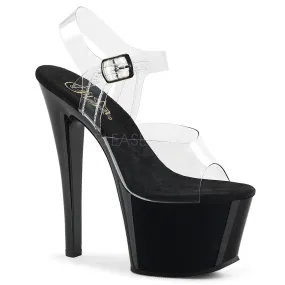 Sky-308 Black, 7" Heels