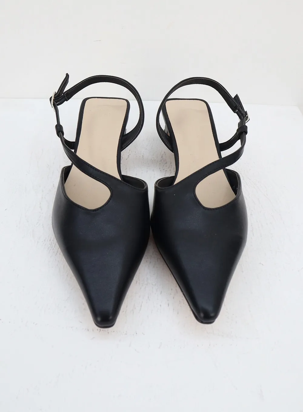 Slingback Pointed Toe Pumps OA310